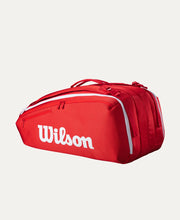 Load image into Gallery viewer, Super Tour Red 15PK Racquet Bag