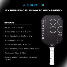 Load image into Gallery viewer, Pro Aero X 16mm Pickleball Paddle