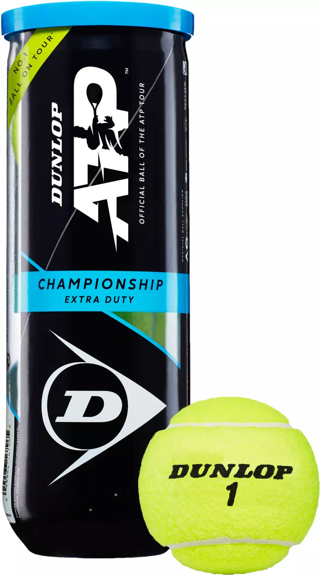 Dunlop ATP Championship Extra Duty Tennis Balls