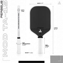 Load image into Gallery viewer, Perseus 14mm MOD TA-15 Pro Players Edition Pickleball Paddle
