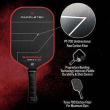 Load image into Gallery viewer, Bantam TKO-C 12.7 Pickleball Paddle
