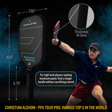 Load image into Gallery viewer, Bantam TKO-CX 14.3 Pickleball Paddle
