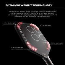 Load image into Gallery viewer, Pro Aero Metallic T 16mm Pickleball Paddle
