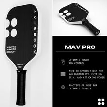 Load image into Gallery viewer, Mav Pro 2.0 Pickleball Paddle
